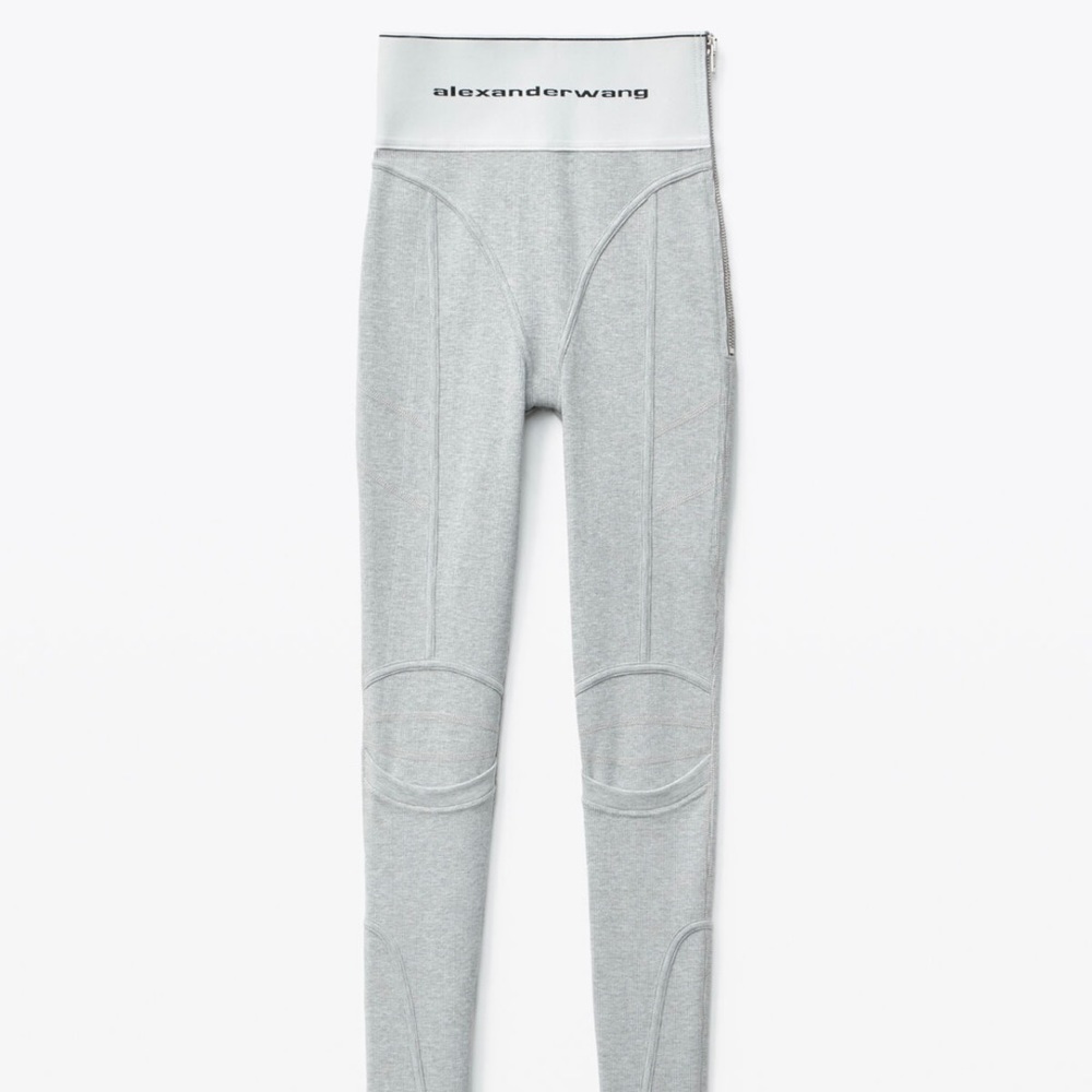 Alexander Wang leggings logo waist